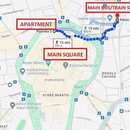 Διαμέρισμα Prestige Location Pijarska Street *